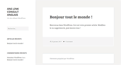 Desktop Screenshot of anslinkconsult.com